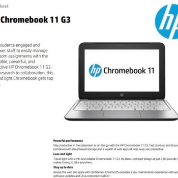 hp chromebook 11 g3 une puce bay trail plutot que arm 1