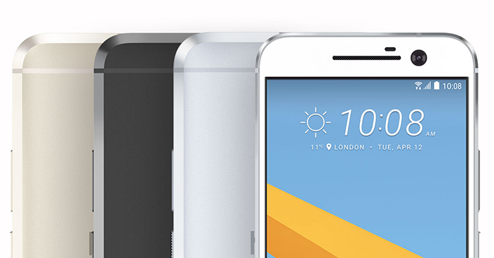 HTC 10 : disponible gris, noir ou or