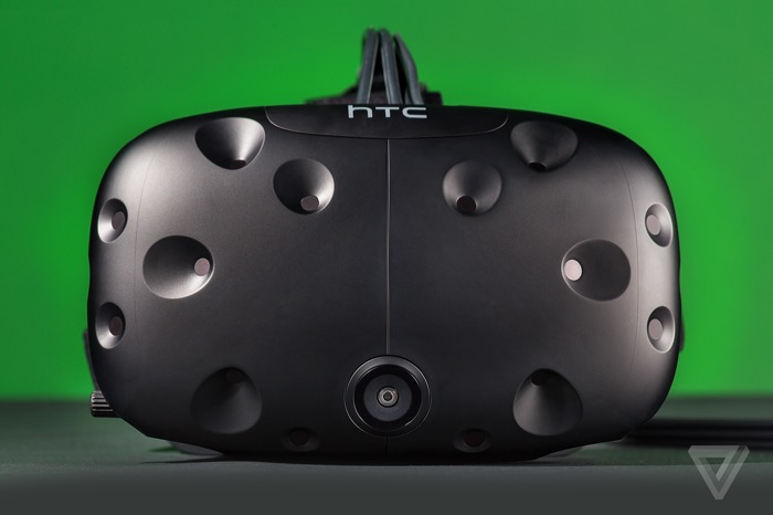 HTC Vive : vue de face