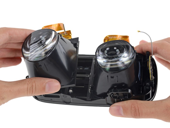 Oculus Rift CV1 : lentilles Fresnel