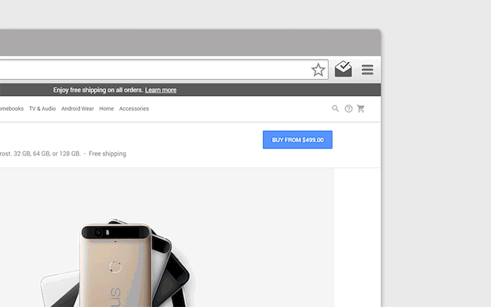 Inbox by Gmail : extension Chrome pour enregistrer les liens