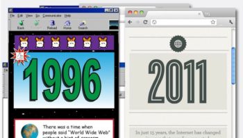 infographie linternet dhier et daujourdhui 1996 vs 2011 1