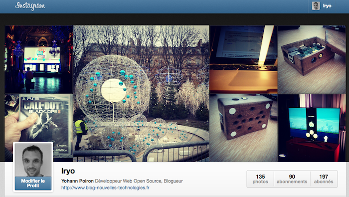 instagram lance ses badges pour la promotion de ses nouveaux profils sur le web 1