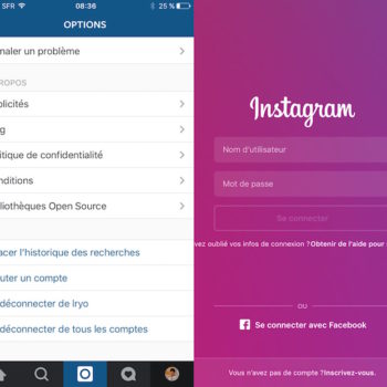 instagram multicompte android et ios 1
