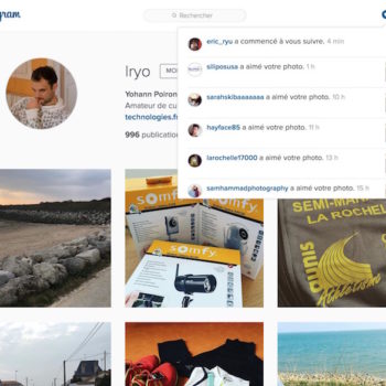 instagram notifications sur le web 1