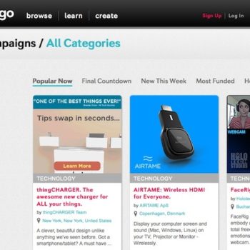 integrer des campagnes indiegogo sur vos propres sites va etre possible 1