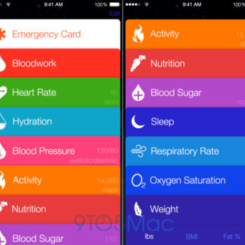ios 8 apple veut vous garder en sante avec healthbook 1