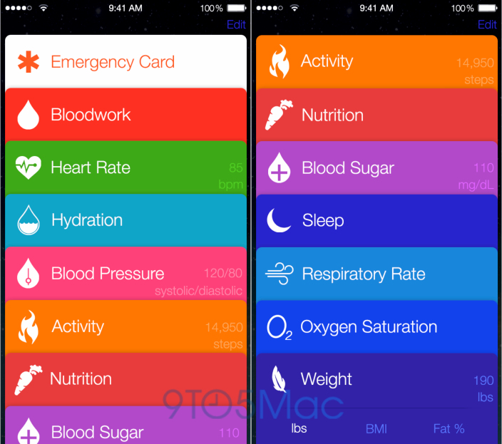 ios 8 apple veut vous garder en sante avec healthbook 1