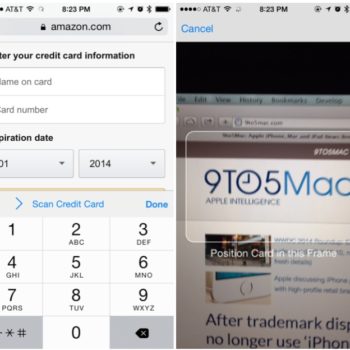 ios 8 scannez votre carte de credit avec la camera de liphone 1