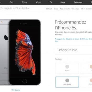 iphone 6s iphone 6s precommandes ouvertes 1