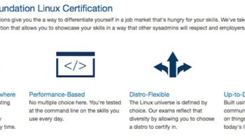 la linux foundation lance un programme de certification linux 1