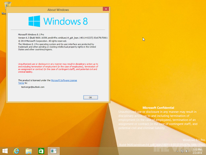 la mise a jour de windows 8 1 se retrouverait sur des sites de partage de fichiers 1
