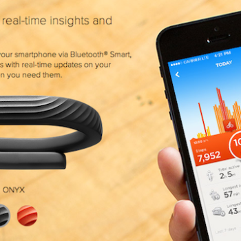 la nouvelle version du up de jawbone se nomme up24 et arrive avec du bluetooth 4 0 1