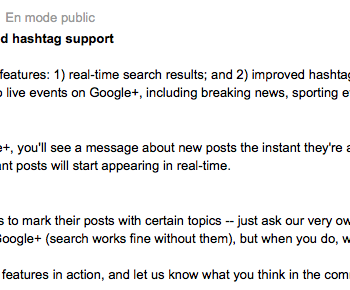 la recherche en temps reel sur google est activee 1