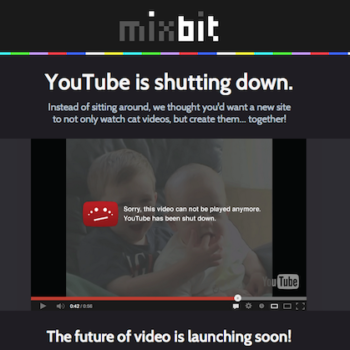le co fondateur de youtube fait un teasing de mixbit un nouveau site collaboratif de videos 1