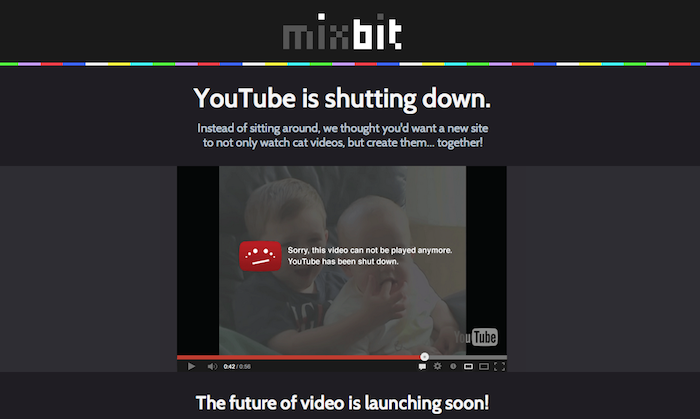 le co fondateur de youtube fait un teasing de mixbit un nouveau site collaboratif de videos 1