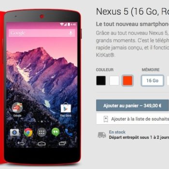 le nexus 5 est maintenant disponible en rouge 1