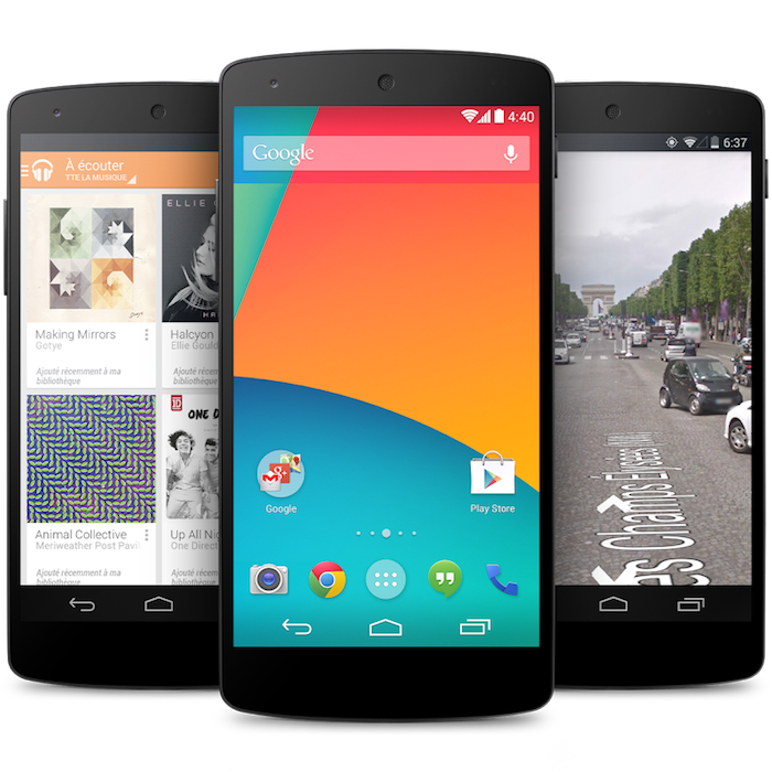 le nexus 5 est maintenant reel et vendu a 349 euros pour 16 go 399 euros pour 32 go 1