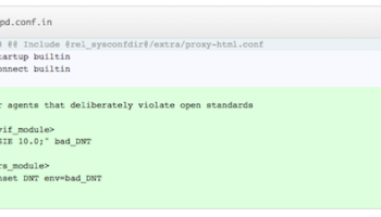 le serveur web se met a jour pour tenir compte du parametre do not track die10 1