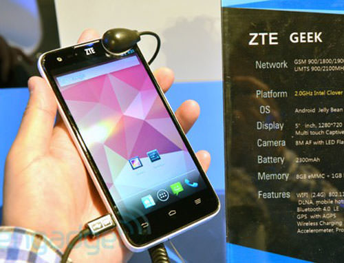 le zte geek a nouveau annonce qui devient le premier smartphone du monde a disposer du tegra 4 1