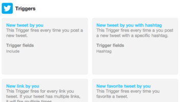 les declencheurs twitter sont de retour ifttt et twitter vont de pair a nouveau 1