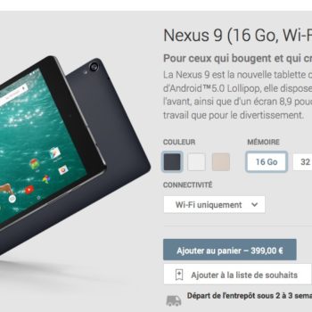 les pre commandes commencent pour le nexus 6 la nexus 9 et la nexus play 1