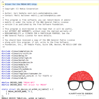 les sources du noyau des google glass revele un possible support au nfc 1