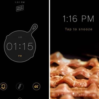 liphone de oscar mayer vous reveille avec lodeur du bacon 1