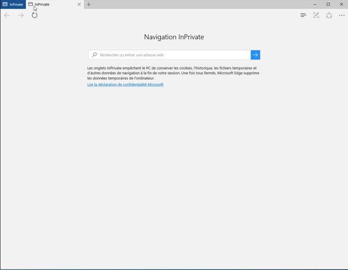Le mode incognito de Microsoft Edge n’est pas si incognito