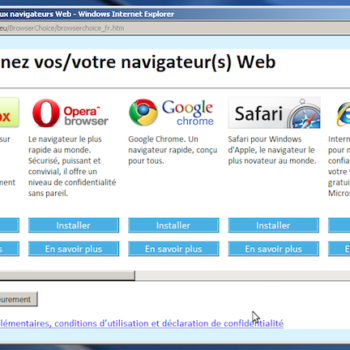 microsoft fait face a lamende de lue sur le choix du navigateur web par defaut 1