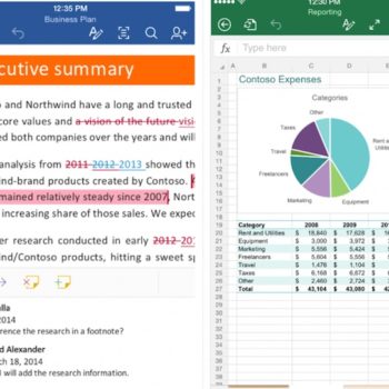 microsoft office arrive sur iphone et est gratuit sur ios et android 1