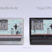 microsoft oppose yoga 3 pro de lenovo contre macbook air dapple 1