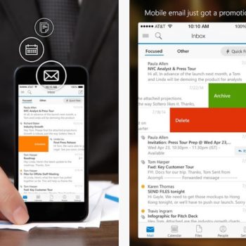 microsoft outlook app pour ios android 1