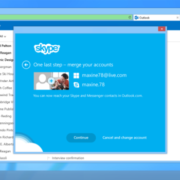 microsoft va commencer a integrer skype dans outlook com en commencant au royaume uni 1