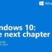 microsoft va reveler lavenir de windows 10 en janvier 1