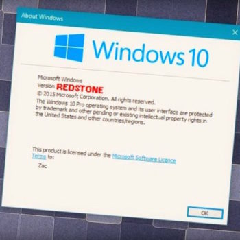 microsoft windows 10 redstone en preview 1