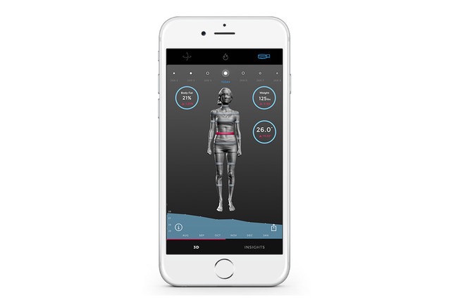 Application mobile Naked 3D Fitness Tracker