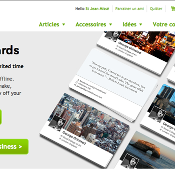 moo permet desormais aux entreprises de creer des cartes de visite a partir des pages facebook 1