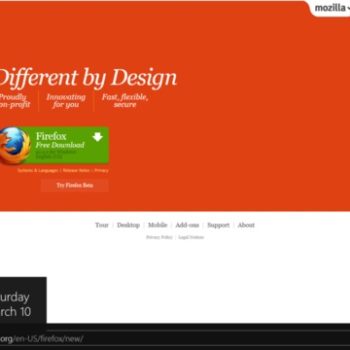 mozilla abandonne de porter firefox pour windows 8 metro 1
