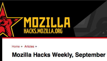 mozilla hacks weekly cette serie de blogs est une ressource sous estimee par les developpeurs 1