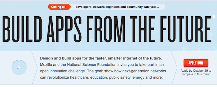 Mozilla invite les développeurs à créer des applications pour le futur