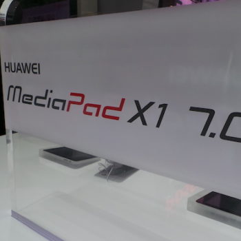 mwc14 prise en main avec le huawei mediapad x1 1