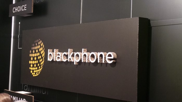 MWC’14 : rencontrez le Blackphone, le smartphone ultra-sécurisé