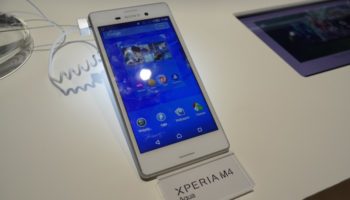 mwc15 prise en main sony xperia m4 aqua 1