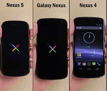 nexus 5 vs nexus 4 vs galaxy nexus vs nexus s vs nexus one le tout en video 1