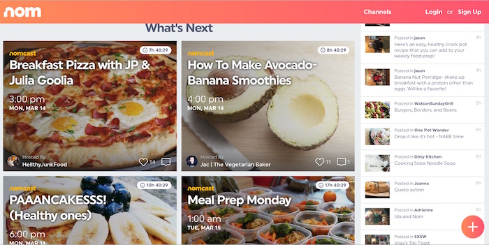 Nom est une plate-forme de livestreaming pour les gourmets 49 nom plate forme de livestreaming pour les gourmets 1