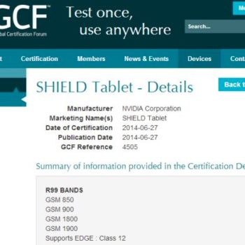 nvidia shield une tablette trouvee dans des resultats de certification 1