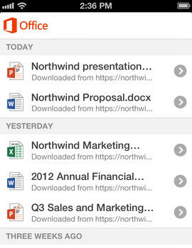 office 365 est enfin disponible sur iphone 1