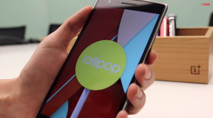 oneplus one android 5 0 lollipop fin mars 1