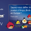 participe au grand tournois angry birds organise par samsung et pars represente la france a londres 2